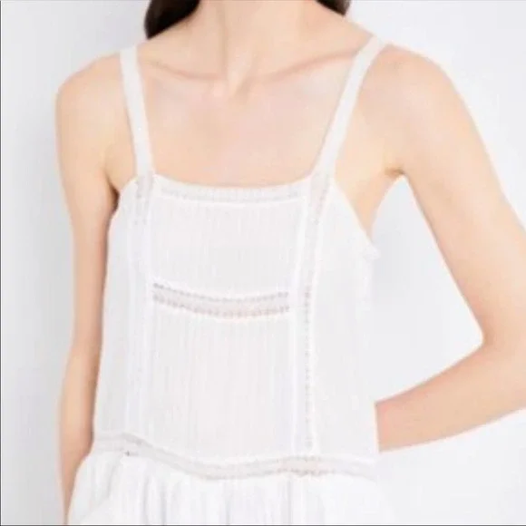 Maje NWT Ival Lace Boho Romper Size 40 - Picture 2 of 12